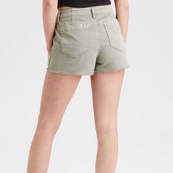 AE Super High-Waisted Utility Denim Short - Picture 2 of 7